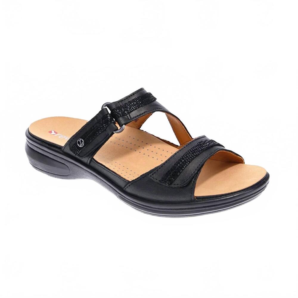 NEW REVERE women's rio sandals in black